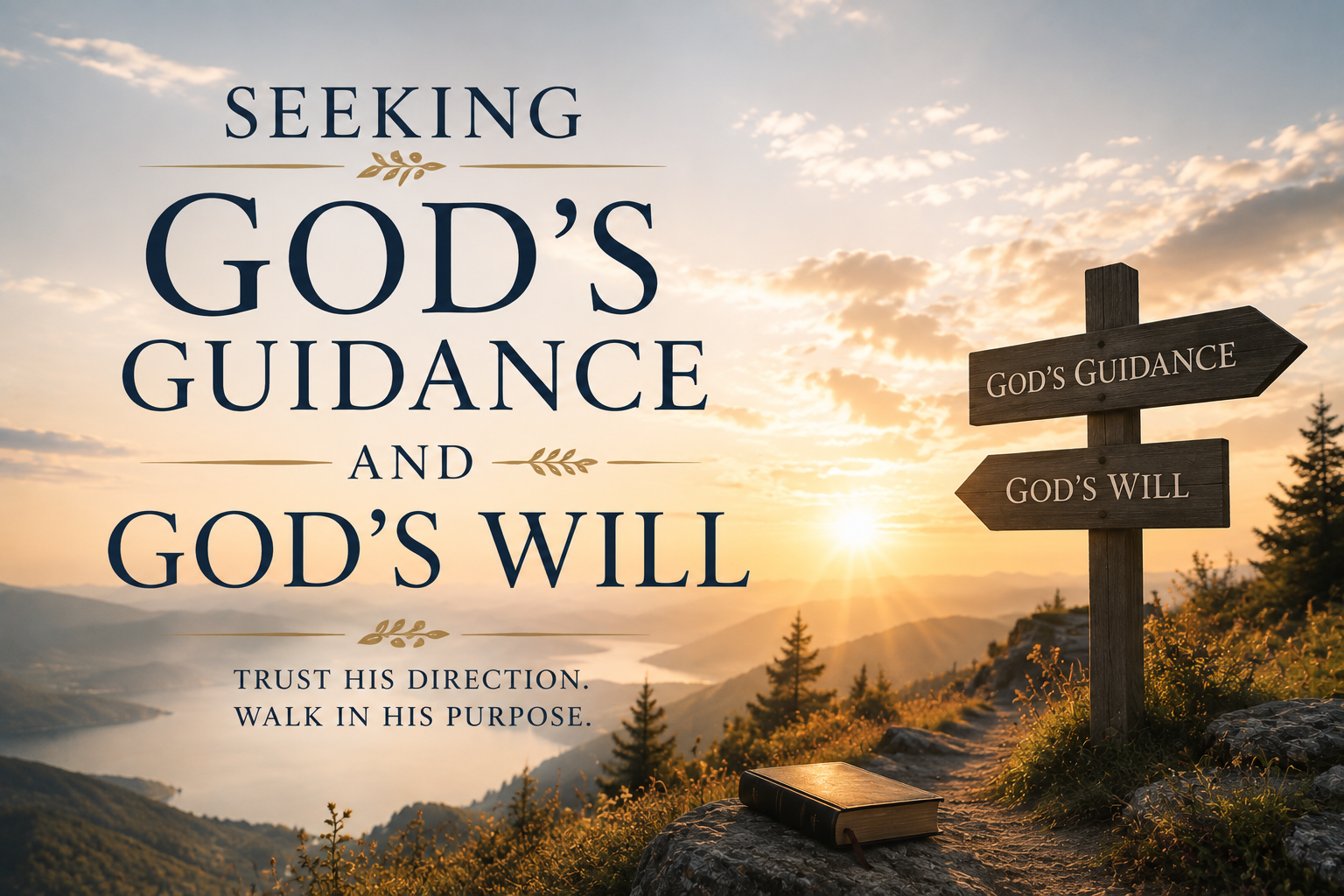 Seeking God’s Guidance and God’s Will